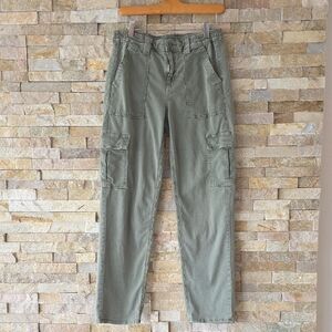 American Eagle Olive Green Stretch Cargo Pants